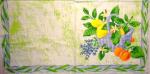 070 Lemons,  Oranges - 3 ply (purple) - Fasana
